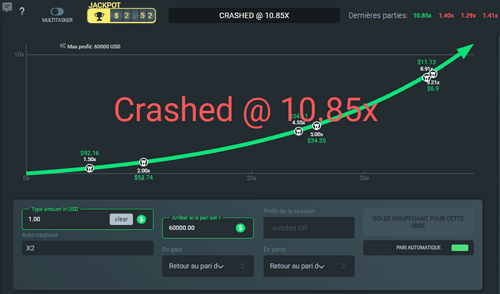 Game crash jet roket strategi bonus kasino online cara bermain menang