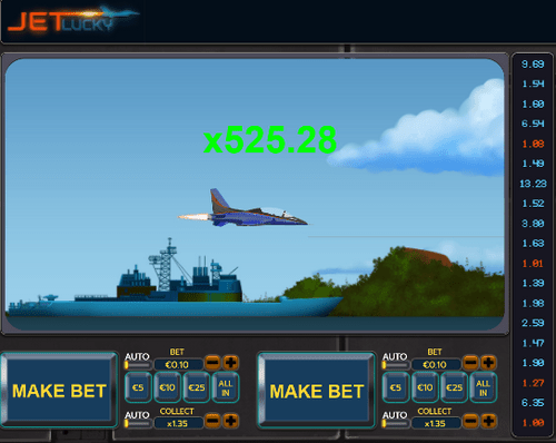 Game JetLucky Plane Strategi Bonus Kasino Online Cara Bermain Menangkan Pengganda 500x
