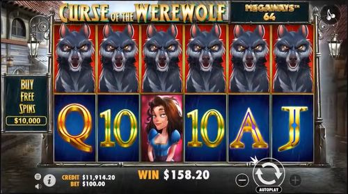 curse of the werewolf megaways machine a sous en ligne gratuite halloween slot pragmatic play big win